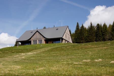 A House in a Mountain Meadow